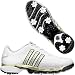adidas Women's Powerband Golf Shoe (White/Lime/Black)
