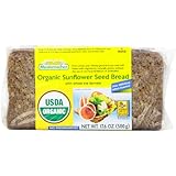 Mestemacher Organic Sunflower Seed Bread, 17.6-Ounce (Pack of 4)
