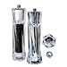 Chef Specialties 96885 7.5 in. Carrissa Combo Pepper Mill and Salt Shaker