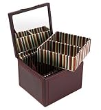 Wolf Designs Tamarind Small Leather Jewel Case #349507
