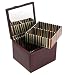 Wolf Designs Tamarind Small Leather Jewel Case #349507
