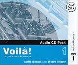 Voilà! 1 Audio CD Pack: Audio CD Pack Stage 1