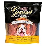 Loving Pets All Natural Premium Chicken Breast Strips with Glucosamine & Chondroitin Dog Treats, 1 Pound