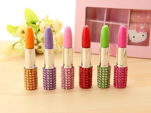 Lipstick Pens Assorted Bling Rhinestone Great For Girls Party 12 pcsChristm gift