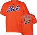 New York Mets Name And Number T-Shirt #57 Santana