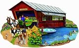 Going to Town 1000pc Shaped Jigsaw Puzzle by Mary Thompson