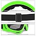 Freehawk Protective BMX Eyewear Goggles with Adjustable Strap for Hunting Riding BMX Cycling Motorcycling Climbing and Shooting (Green, Grey)