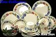 20pc Dinnerware set Delightful Tuscany Floral Decor by Gibson