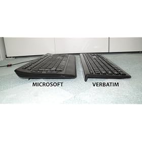 Verbatim Wireless Slim Keyboard and Mouse 96983