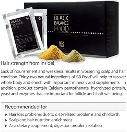 [LEEMOONWON] Black Balance Food (40g x 30pic) For Hair Strength & Nourishing