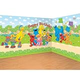 Sesame Street Wall Decoration Scene Kit