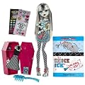 Monster High W2558 - Mu�eca Frankie Stein, vestida de clase con taquilla (Mattel) [importado]