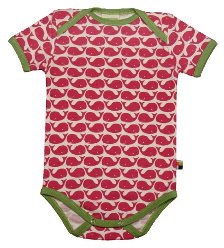 loud + proud 201 Unisex - Baby Babybekleidung/ Unterw&auml;sche/ Bodys, Gr. 86/92, Pink (Rosenr Preisvergleich
