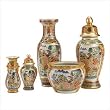 Asian Palace Vase Ensemble