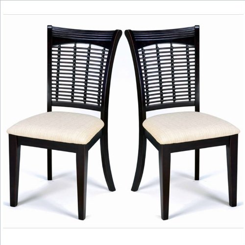 Hillsdale Bayberry Wicker Chair DARK CHERRY