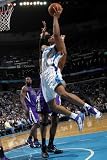 Sacramento Kings v New Orleans Hornets: David West Photographic Poster Print by Layne Murdoch, 12x18