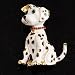 Dalmatian Dog Costume Brooch