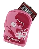 rooCASE (Flower Lady / Pink) Nylon Padded Carrying Case for Nikon Coolpix S ....