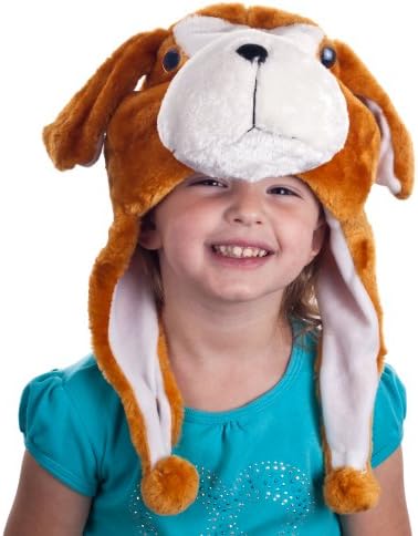 Critter Cap Plush Flop Ear Dog Hat