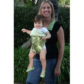 Candy Apple Green Slip covers for Baby Bjorn Front Pack Carriers Active