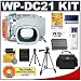 Canon WP-DC21 Waterproof Case with Spare NB-2LH Battery + Camera Case + Tripod + Cameta Bonus Accessory Kit for PowerShot G9 Digital Camera
