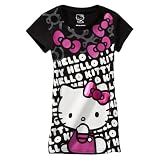 Girls' Hello Kitty Black Short-Sleeve Graphic Tee