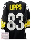 Louis Lipps Pittsburgh Steelers NFL Autographed Authentic Style Home Black Jersey