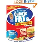 SAVE $5.34 - The CalorieKing Calorie, Fat & Carbohydrate Counter 2010 (larger print edition) (Calorieking Calorie, Fat & Carbohydrate Counter (Larger Print Edition)) $7.65