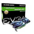 EVGA 512-P3-N975-AR e-GeForce 9800 GT 512MB DDR3 PCI-E 2.0 Graphics Card