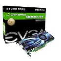 EVGA 512-P3-N975-AR e-GeForce 9800 GT 512MB DDR3 PCI-E 2.0 Graphics Card