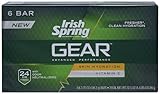 UPC 035000142221 product image for Irish Spring Gear Hydration Deodorant Bath Bar, 3.75 Ounce, 6 count | upcitemdb.com