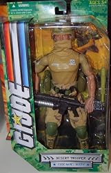 25th Anniversary GI Joe 12" Desert Trooper Code Name: Dusty Action Figure