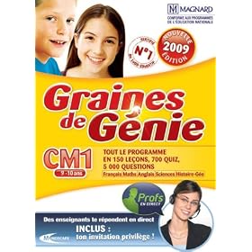 Graines de g�nie CM1  2008-2009