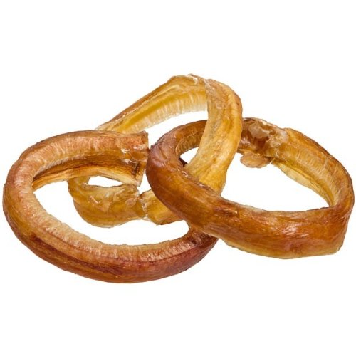 Mini Bully Stick Chains for Dogs (10 Pack) - Natural Bulk Dog Dental Treats & Chews, Chemical Free, Miniature Beef Best Low Odor Pizzle Stix