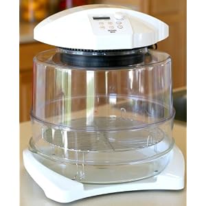 Moringware HO1200M-WR Infrared Halogen Oven with Extender Ring
