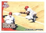 2010 Topps Opening Day Baseball Card #67 Justin Upton Arizona Diamondbacks® Mint Condition - Shipped In Protective ScrewDown Display Case!