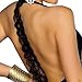 Cocobla Women Cocktail Mini Dress Club Party Black V-neck Backless Skirt