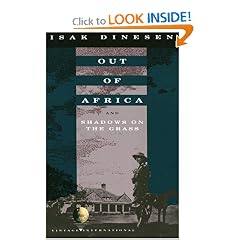 Out of Africa and Shadows on the Grass