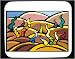 Mouse Pad with background, insect, soil, art, worm Image