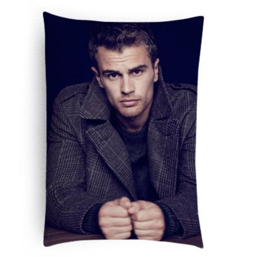 Green-Store Custom Home Decorative Theo James Pattern Pillowcase Pillow Case Cover 20*30 Two Sides Print
