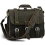 Saddleback Leather Briefcase Classic Medium Dark Coffee Brown