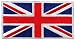 British Union Jack Embroidered Patch England Flag UK Great Britain Iron-On Emblem