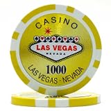 15g Clay Laser Las Vegas Chip - 1000