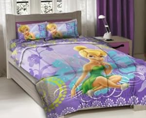 Disney Tinkerbell Fairy Wonder Licensed Twin Bedding Comforter Set