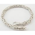 Rundes K�nigskettearmband 6mm - massiv 925 Silber, L�nge w�hlbar 16-25cm Inkl. Geschenkverpackung!