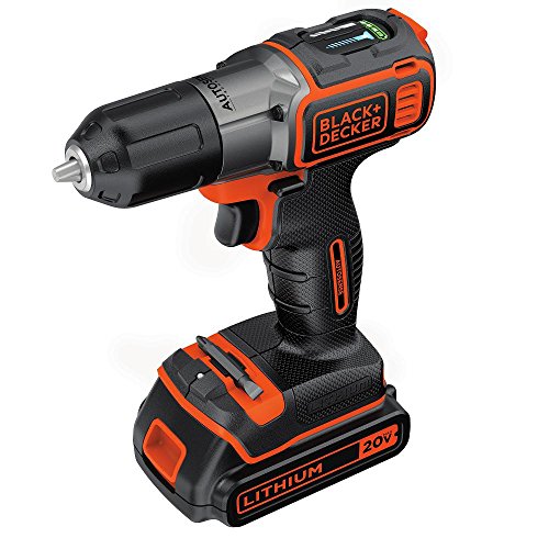 Black+decker bdcde120c 20v max lithium-ion drill/driver…