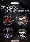 51xQRanqbBL. SL160  Michael Jackson 4 Button Collectors Pack Album Covers