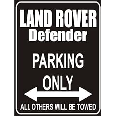 PEMA Parkplatz - Parking Only land-rover-defender - Parkplatzschild