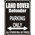 PEMA Parkplatz - Parking Only land-rover-defender - Parkplatzschild