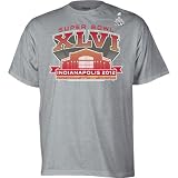 Reebok Super Bowl XLVI Men's Simple Structure T-Shirt Extra Large
